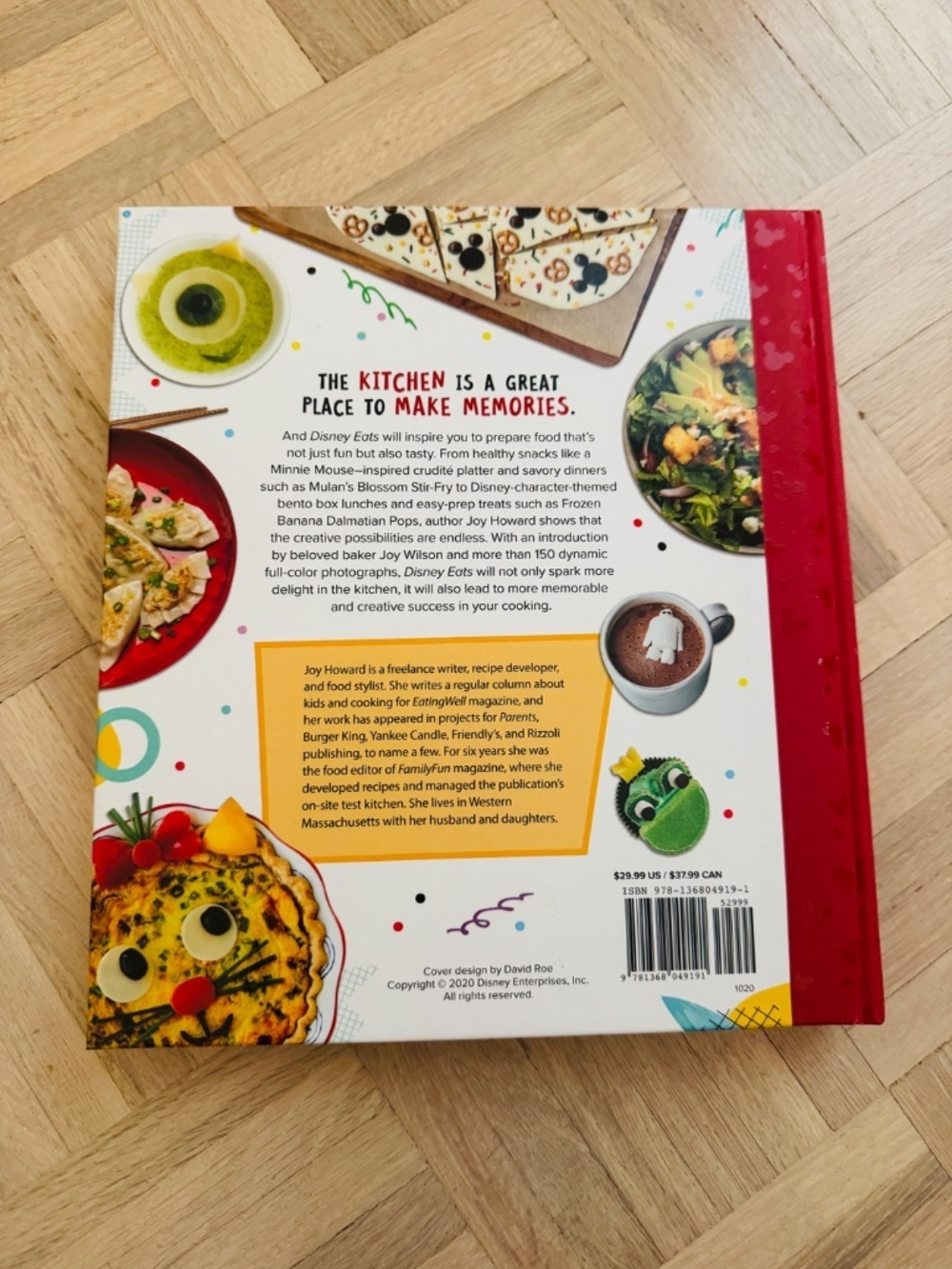 Disney Eat's Cookbook By Joy Howard, More than 150 Recipes - Picture 2 of 2